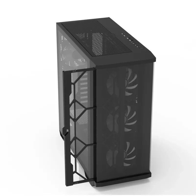 Zalman Z10 DUO PC-kotelo Midi Tower musta