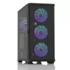 Zalman Z10 DUO PC-kotelo Midi Tower musta