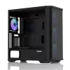 Zalman Z10 DUO PC-kotelo Midi Tower musta