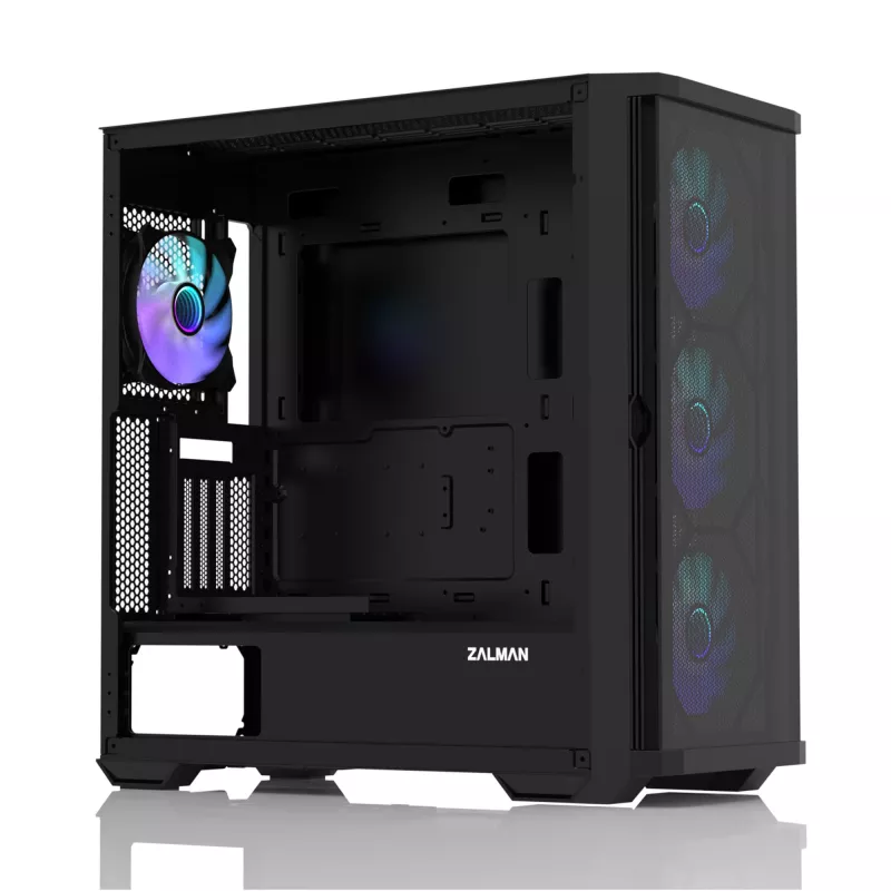 Zalman Z10 DUO PC-kotelo Midi Tower musta