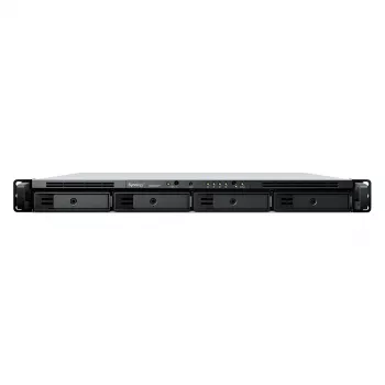 SYNOLOGY Rack Station RS822RP+ 1U 4-paikkainen NAS-palvelin barebone redundantilla virtalähteellä