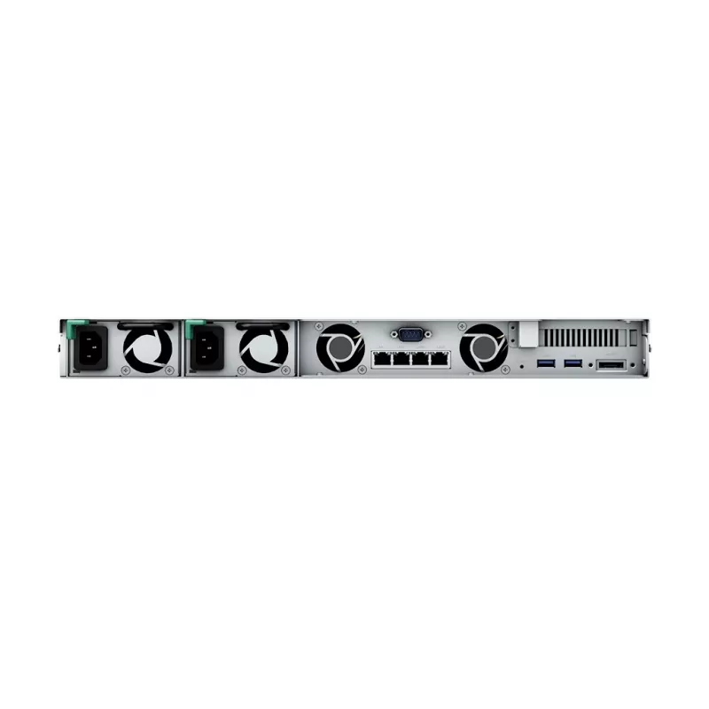 SYNOLOGY Rack Station RS822RP+ 1U 4-paikkainen NAS-palvelin barebone redundantilla virtalähteellä