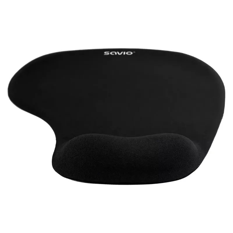 Hiirimatto SAVIO MP-01B geelirannetuki 3 mm paksuus 230×190 mm musta