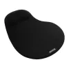 Hiirimatto SAVIO MP-01B geelirannetuki 3 mm paksuus 230×190 mm musta