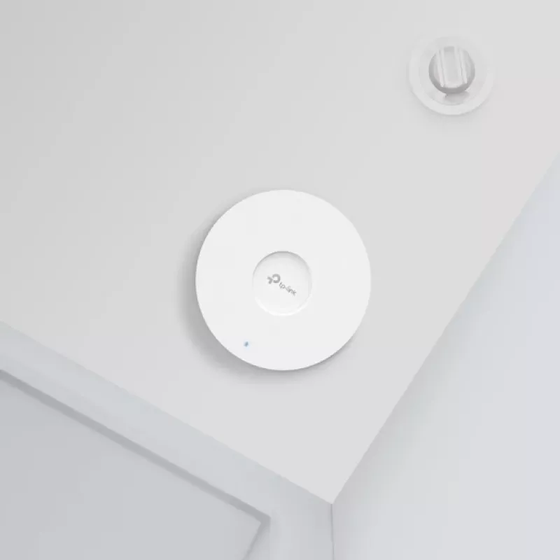 TP-Link Omada AX3000 kattokiinnitys WiFi 6 -tukiasema, 2,4 GHz, 5 GHz, 2976 Mbit/s, HTTPS, SNMP, SNMPv2, SNMPv3, SSH, WPA, WPA2, WPA3, 10/100/1000 Mbit/s