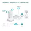 TP-Link Omada AX3000 kattokiinnitys WiFi 6 -tukiasema, 2,4 GHz, 5 GHz, 2976 Mbit/s, HTTPS, SNMP, SNMPv2, SNMPv3, SSH, WPA, WPA2, WPA3, 10/100/1000 Mbit/s