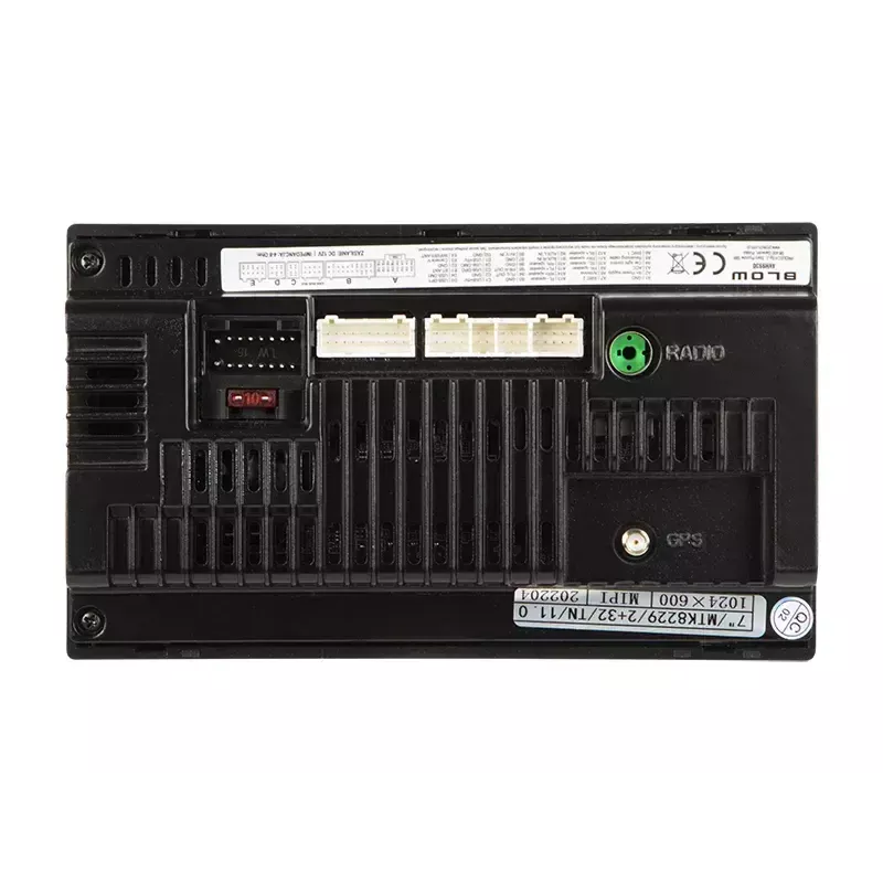 BLOW AVH-9930 2DIN autoradio, 7" kosketusnäyttö, GPS, Android 11, Bluetooth, musta