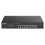 D-Link DGS-1100-10MPV2 hallittava L2 Gigabit Ethernet (10/100/1000) Power over Ethernet (PoE) 1U musta