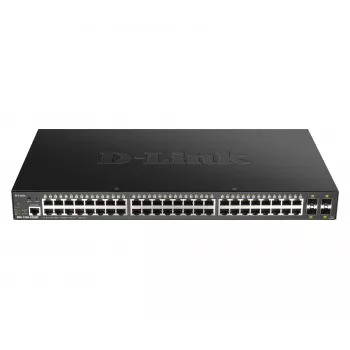 D-Link 48-porttinen Gigabit Smart Managed -kytkin 4 x 10G SFP+, 370 wattia