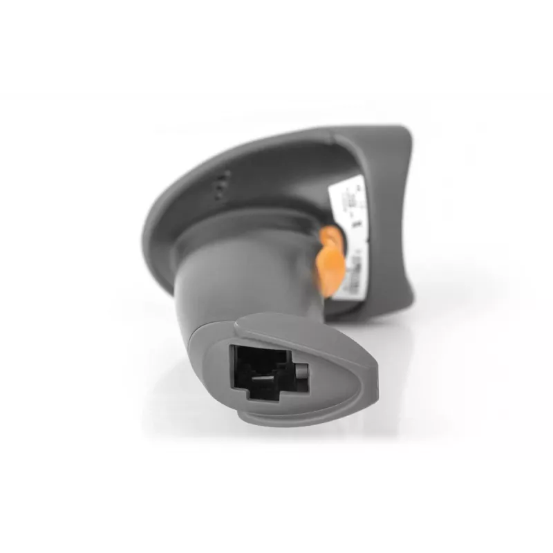 DIGITUS 2D-viivakoodikäsiskanneri QR-koodi Bluetooth telineellä