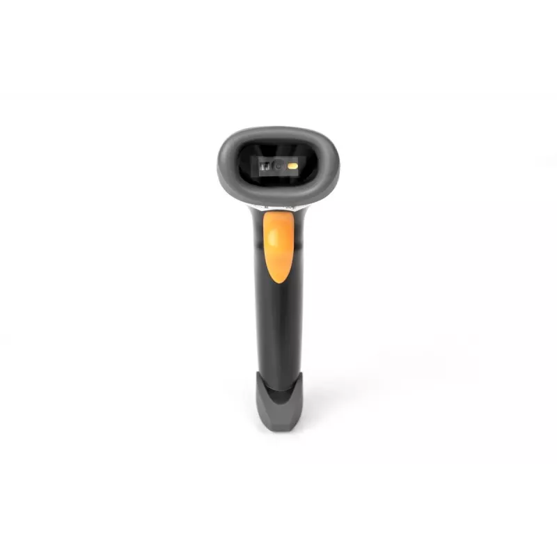 DIGITUS 2D-viivakoodikäsiskanneri QR-koodi Bluetooth telineellä