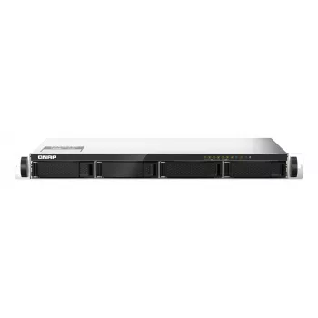 QNAP TS-435XEU NAS teline (1U) Marvell CN9131 4 GB DDR4 0 TB QNAP QTS musta, harmaa
