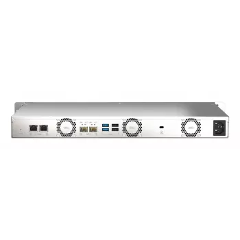 QNAP TS-435XEU NAS teline (1U) Marvell CN9131 4 GB DDR4 0 TB QNAP QTS musta, harmaa