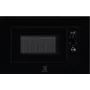 Kalusteisiin asennettava yksittäismikroaaltouuni Electrolux LMS2203EMK, 700 W, 5 tehotasoa, 24,5 cm pyörivä lautanen, LED-näyttö, ruostumaton teräs sisältä, musta