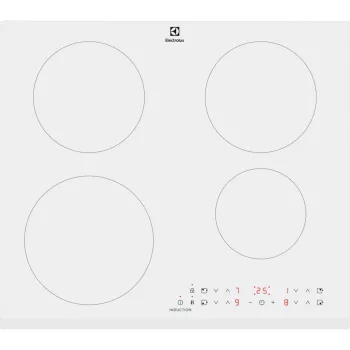 Electrolux LIR60430BW valkoinen kalusteisiin asennettava 60 cm vyöhykeinduktioliesi 4 vyöhykettä