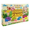 Kineettinen hiekka lapsille Tuban DYNAMIC SAND SET – FARM monivärinen