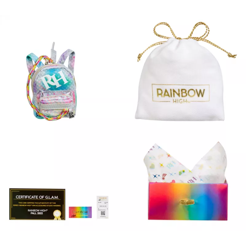 Rainbow High Accessories Studio Series 1, H Assortment PDQ-nukkulaukussa