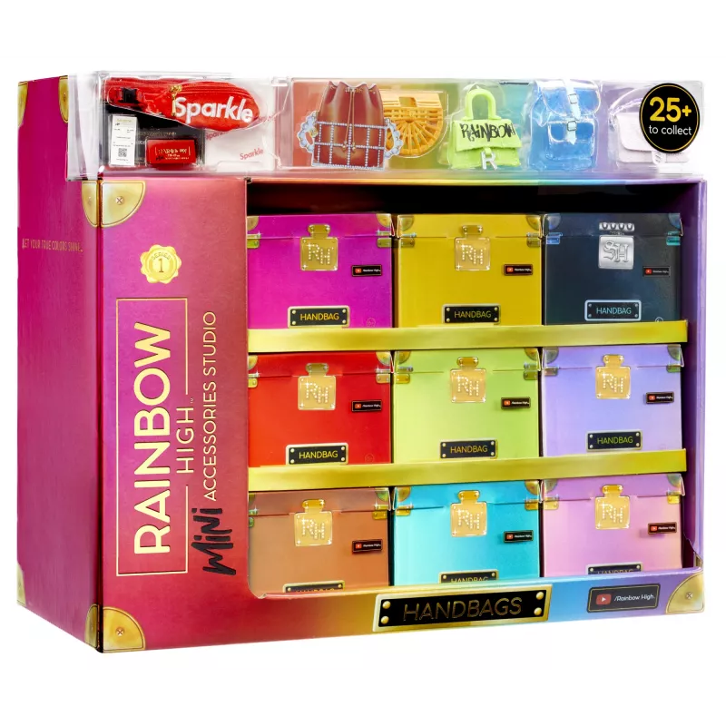 Rainbow High Accessories Studio Series 1, H Assortment PDQ-nukkulaukussa