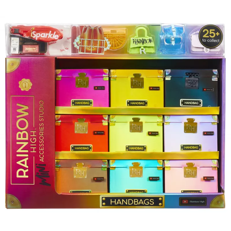 Rainbow High Accessories Studio Series 1, H Assortment PDQ-nukkulaukussa