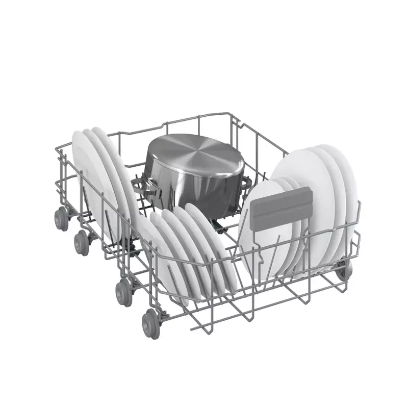 Ohut astianpesukone Beko BDFS15020X, 10 astiastoa, 45 cm, 47 dB, 5 ohjelmaa, invertterimoottori