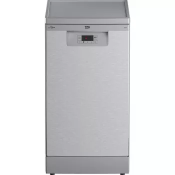 Ohut astianpesukone Beko BDFS15020X, 10 astiastoa, 45 cm, 47 dB, 5 ohjelmaa, invertterimoottori
