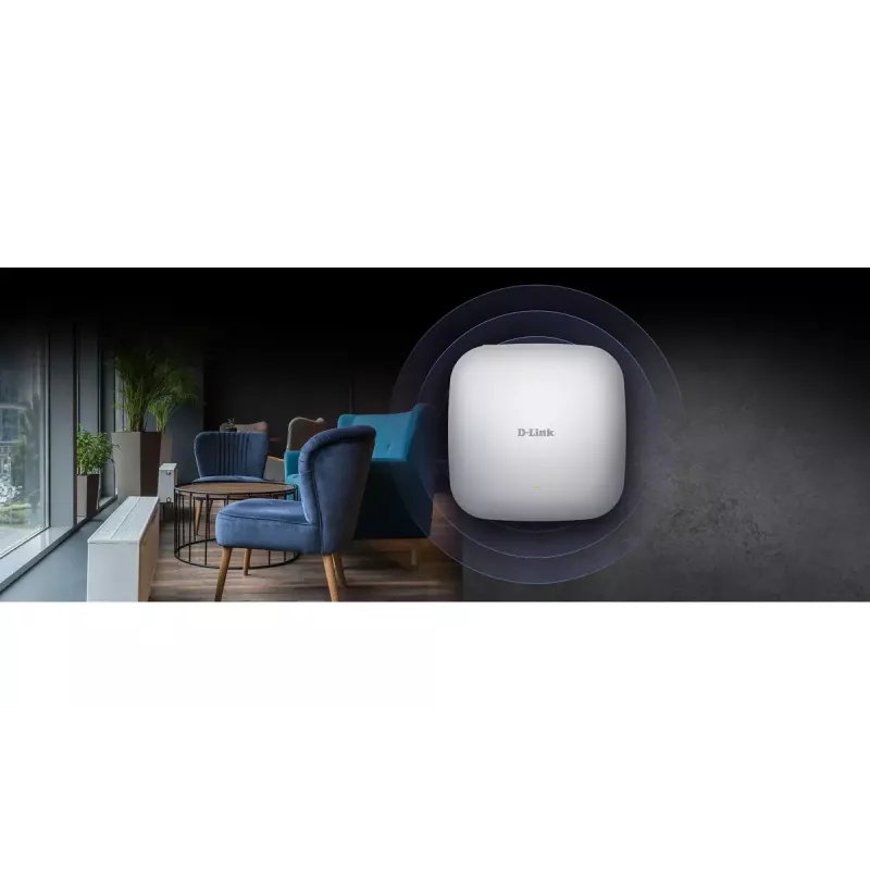 D-Link AX1800 Wi-Fi 6 Dual-Band PoE-tukiasema