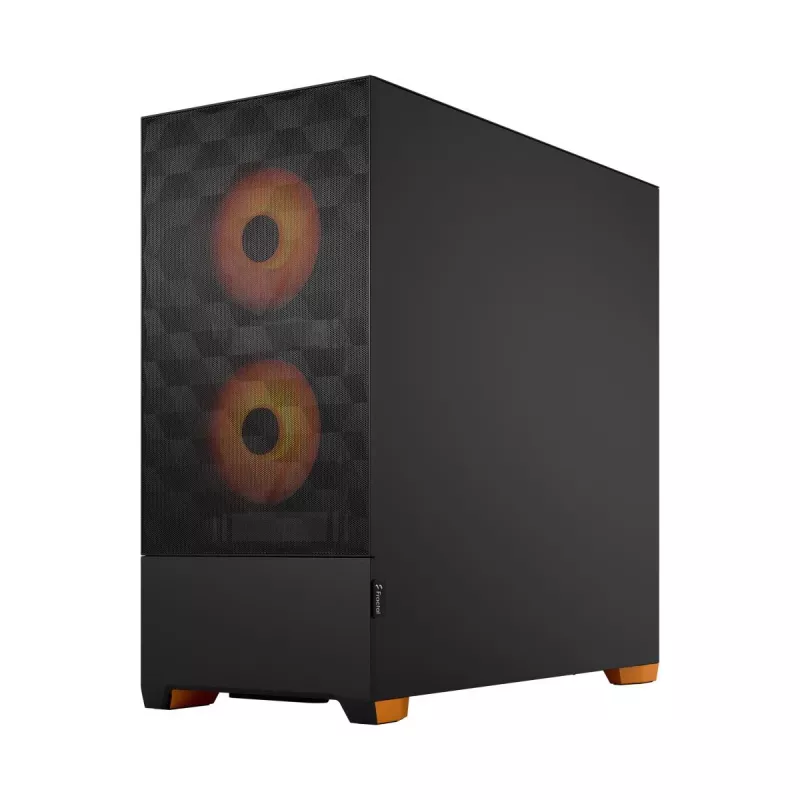 FRACTAL DESIGN Fractal Design Pop Air RGB oranssi Core Tg Clear Tint