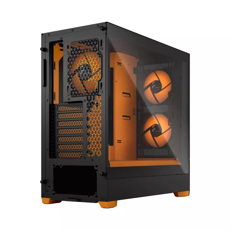 FRACTAL DESIGN Fractal Design Pop Air RGB oranssi Core Tg Clear Tint
