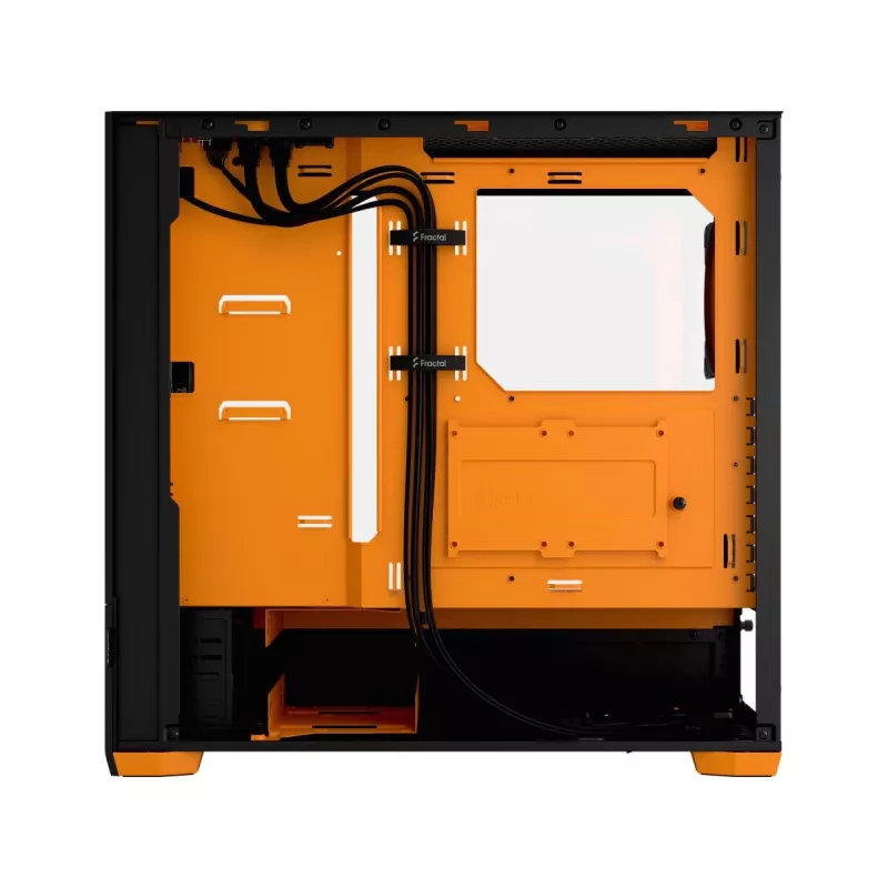 FRACTAL DESIGN Fractal Design Pop Air RGB oranssi Core Tg Clear Tint