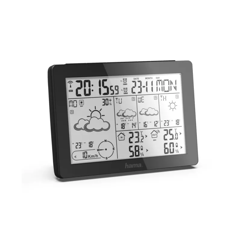Hama Meteotime musta paristo