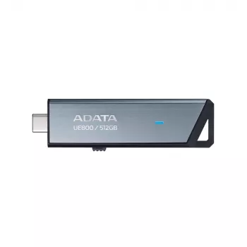 ADATA UE800 USB-muistitikku 512 GB USB Type-C 3.2 Gen 2 (3.1 Gen 2) hopea