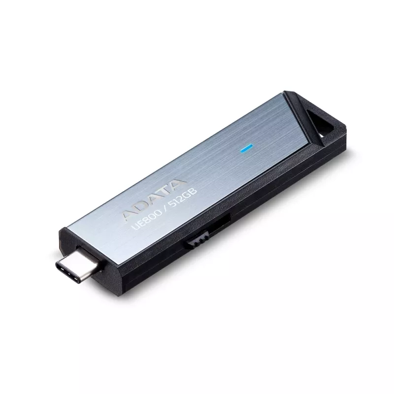 ADATA UE800 USB-muistitikku 512 GB USB Type-C 3.2 Gen 2 (3.1 Gen 2) hopea