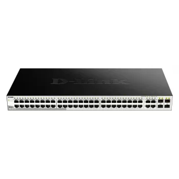 Hallittava L2 Gigabit Ethernet -kytkin D-Link DGS-1210-52, 48 porttia, 1U