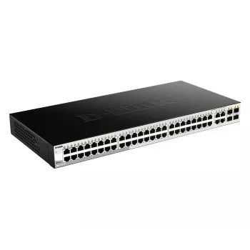 Hallittava L2 Gigabit Ethernet -kytkin D-Link DGS-1210-52, 48 porttia, 1U
