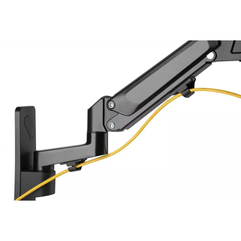 DIGITUS yksittäinen kaasujousi näytön seinäteline 43 inch max. 23 kg - musta