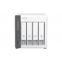 QNAP TS-433 NAS-torni ARM Cortex-A55 4 GB 0 TB QNAP QTS valkoinen
