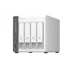 QNAP TS-433 NAS-torni ARM Cortex-A55 4 GB 0 TB QNAP QTS valkoinen