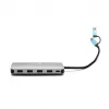 i-tec USB 3.0 USB-C/Thunderbolt 3x Display Metal Nano -telakka LAN-liitännällä + Power Delivery 100 W