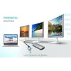 i-tec USB 3.0 USB-C/Thunderbolt 3x Display Metal Nano -telakka LAN-liitännällä + Power Delivery 100 W