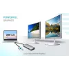 i-tec USB 3.0 USB-C/Thunderbolt 3x Display Metal Nano -telakka LAN-liitännällä + Power Delivery 100 W