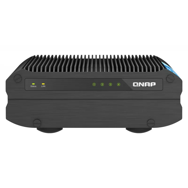 QNAP TS-I410X NAS-torni Intel Atom® x6425E 8 GB 0 TB QNAP QTS musta
