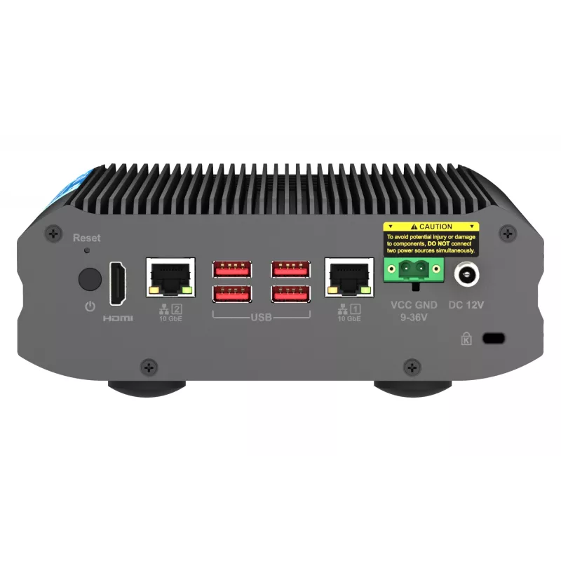 QNAP TS-I410X NAS-torni Intel Atom® x6425E 8 GB 0 TB QNAP QTS musta