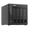QNAP TS-453E NAS-torni Intel® Celeron® J6412 8 GB 0 TB QNAP QTS musta