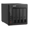 QNAP TS-453E NAS-torni Intel® Celeron® J6412 8 GB 0 TB QNAP QTS musta