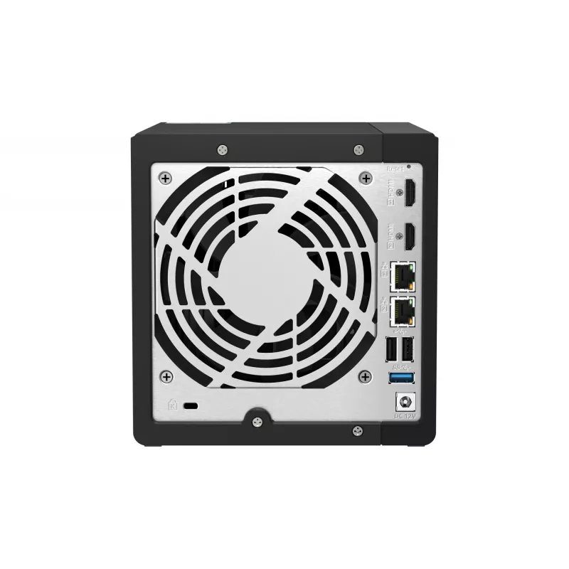 QNAP TS-453E NAS-torni Intel® Celeron® J6412 8 GB 0 TB QNAP QTS musta