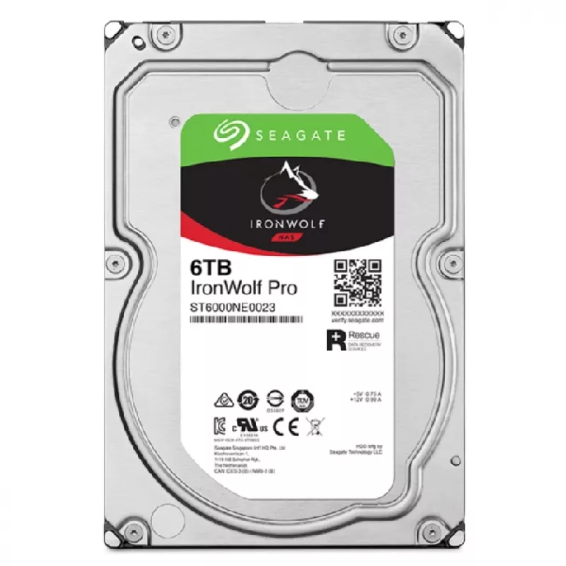 Seagate IronWolf Pro ST6000NT001 sisäinen kiintolevy 6 TB 7200 RPM 256 MB 3,5