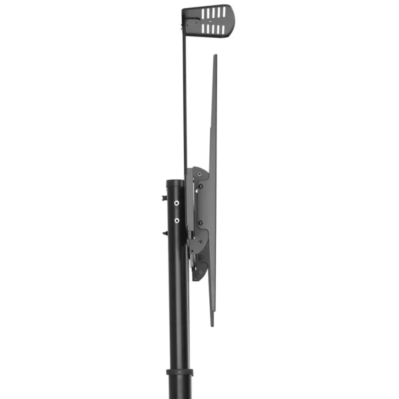 Techly teräs-trolley-lattiateline korkeussäädettävällä tuella 60''–100'' TV:lle