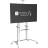 Techly ICA-TR49W multimediavaunu/teline valkoinen litteälle näytölle