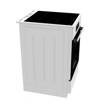 Gorenje GEIT5C60WPG vapaasti seisova liesi sähkö vyöhykeinduktioliesitaso valkoinen