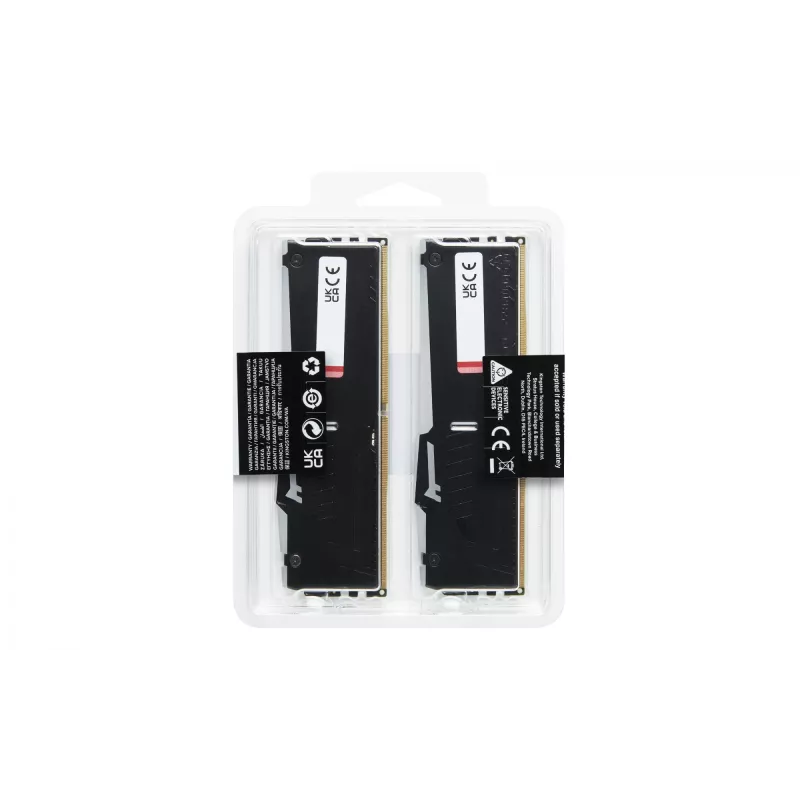 Kingston Technology FURY Beast 32GB 5600MT/s DDR5 CL36 DIMM (2 kpl pakkaus) RGB